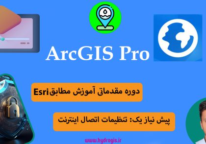تنظیمات اتصال به ArcGIS Pro